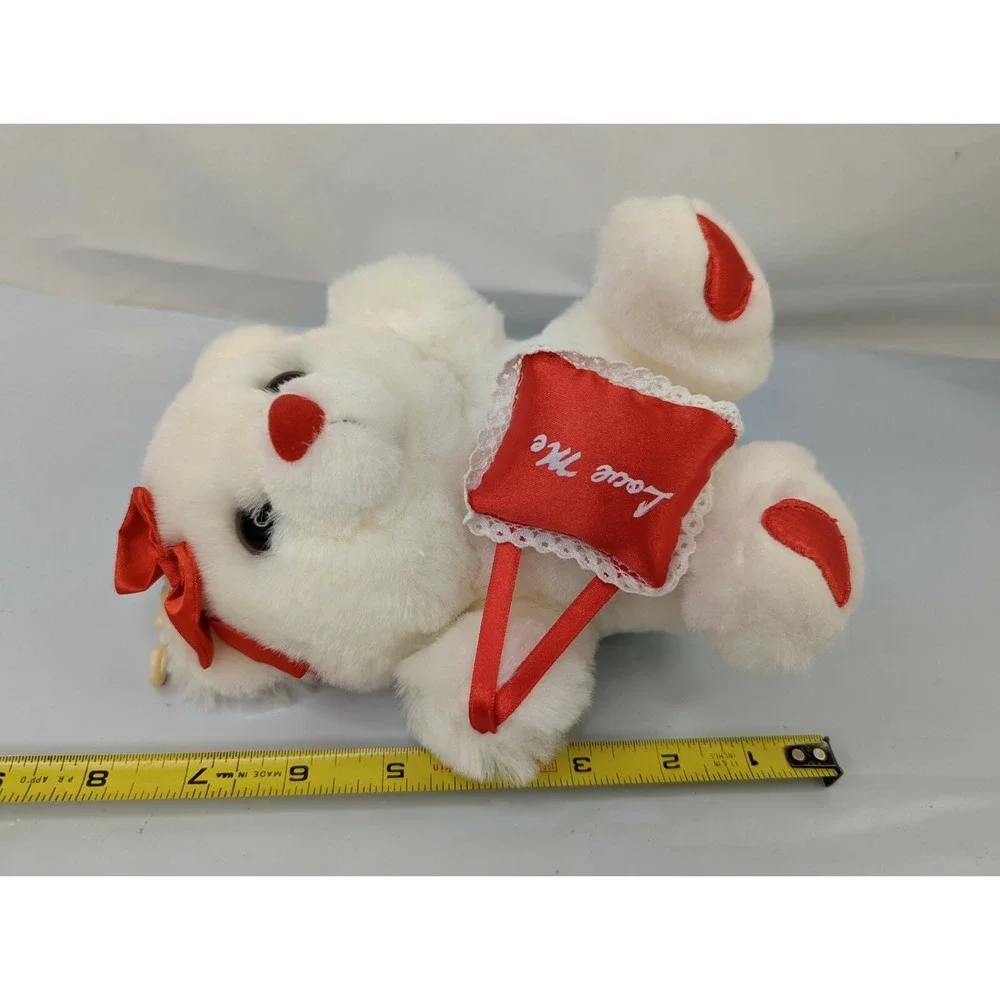 Fairview White Bear Plush 8 Inch Love Me Pillow Stuffed Animal Toy‎